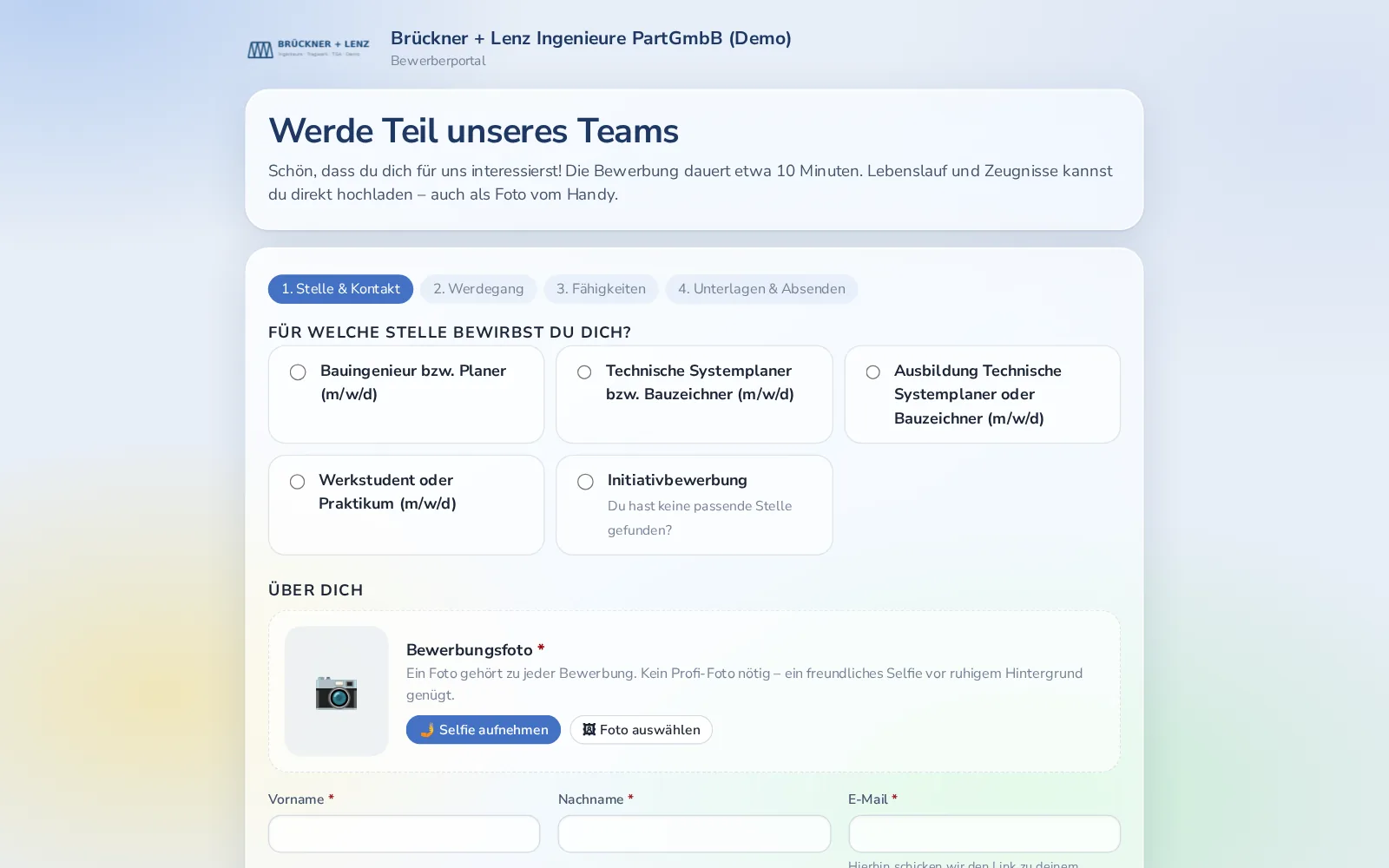 Bewerberportal